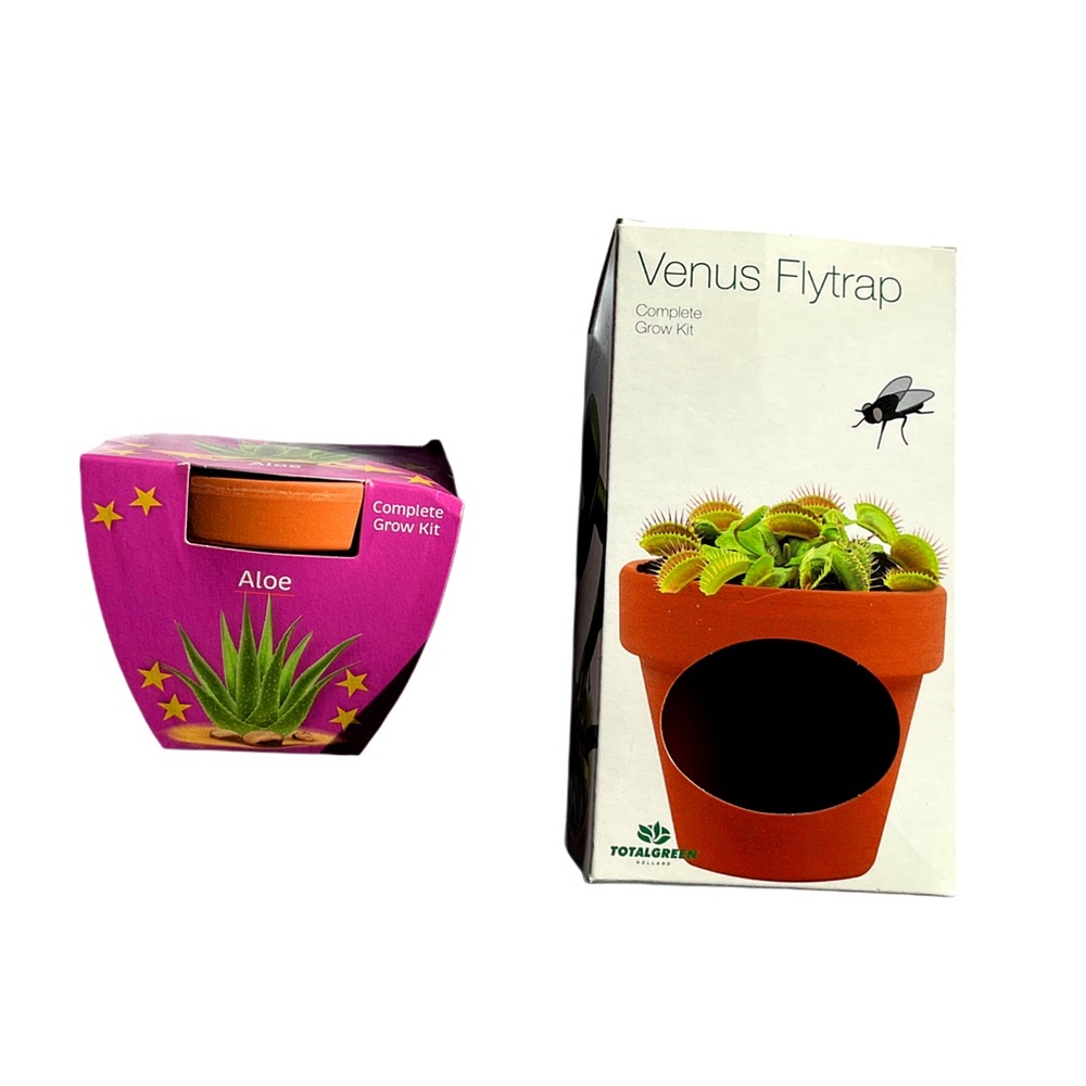 Aloe and Venus Flytrap Grow Kits